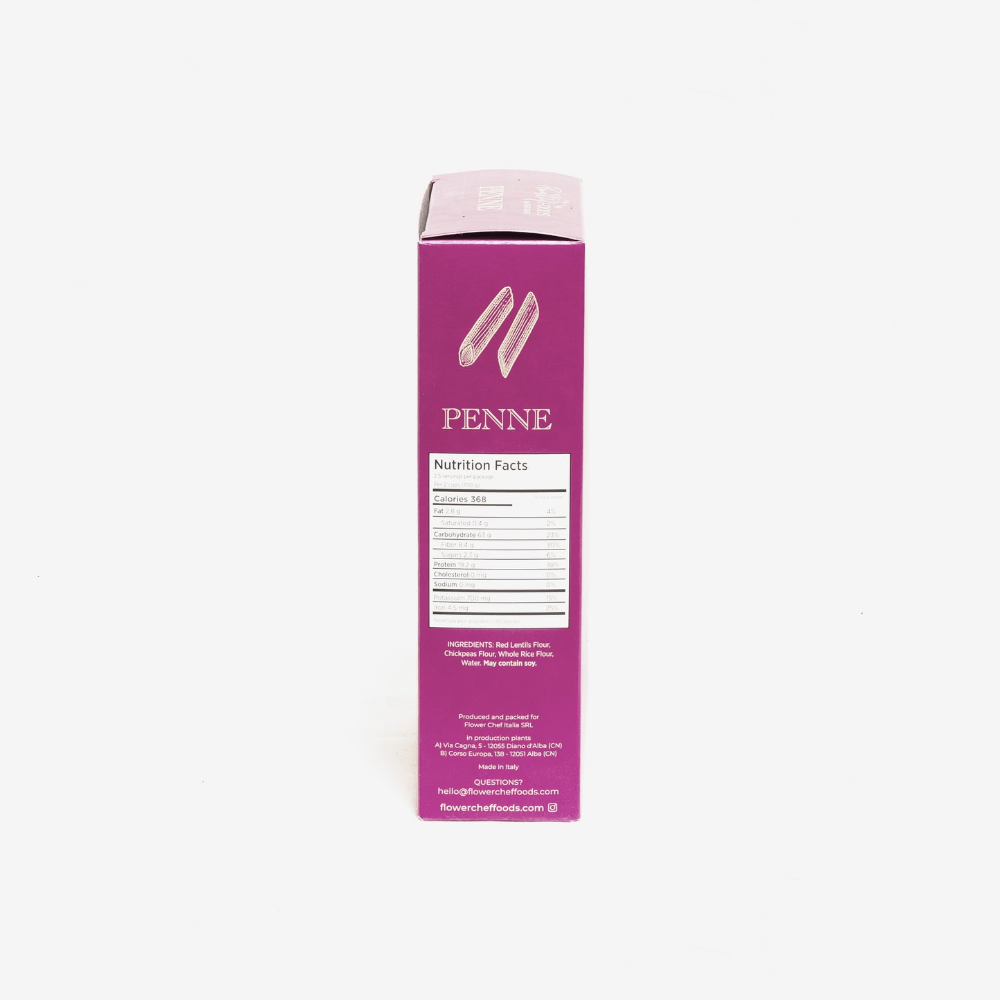 Flower Chef Foods Artisanal Gluten Free Pasta – High Protein Penne Pasta (Pack of 6)